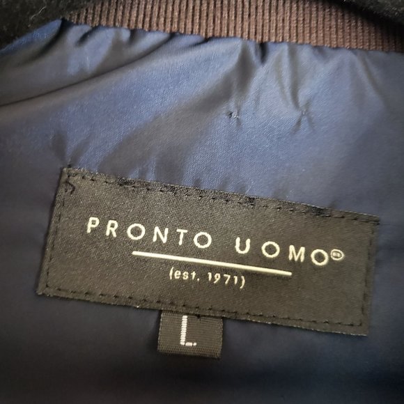 PRONTO UOMO MEN JACKET SIZE L - Picture 2 of 16